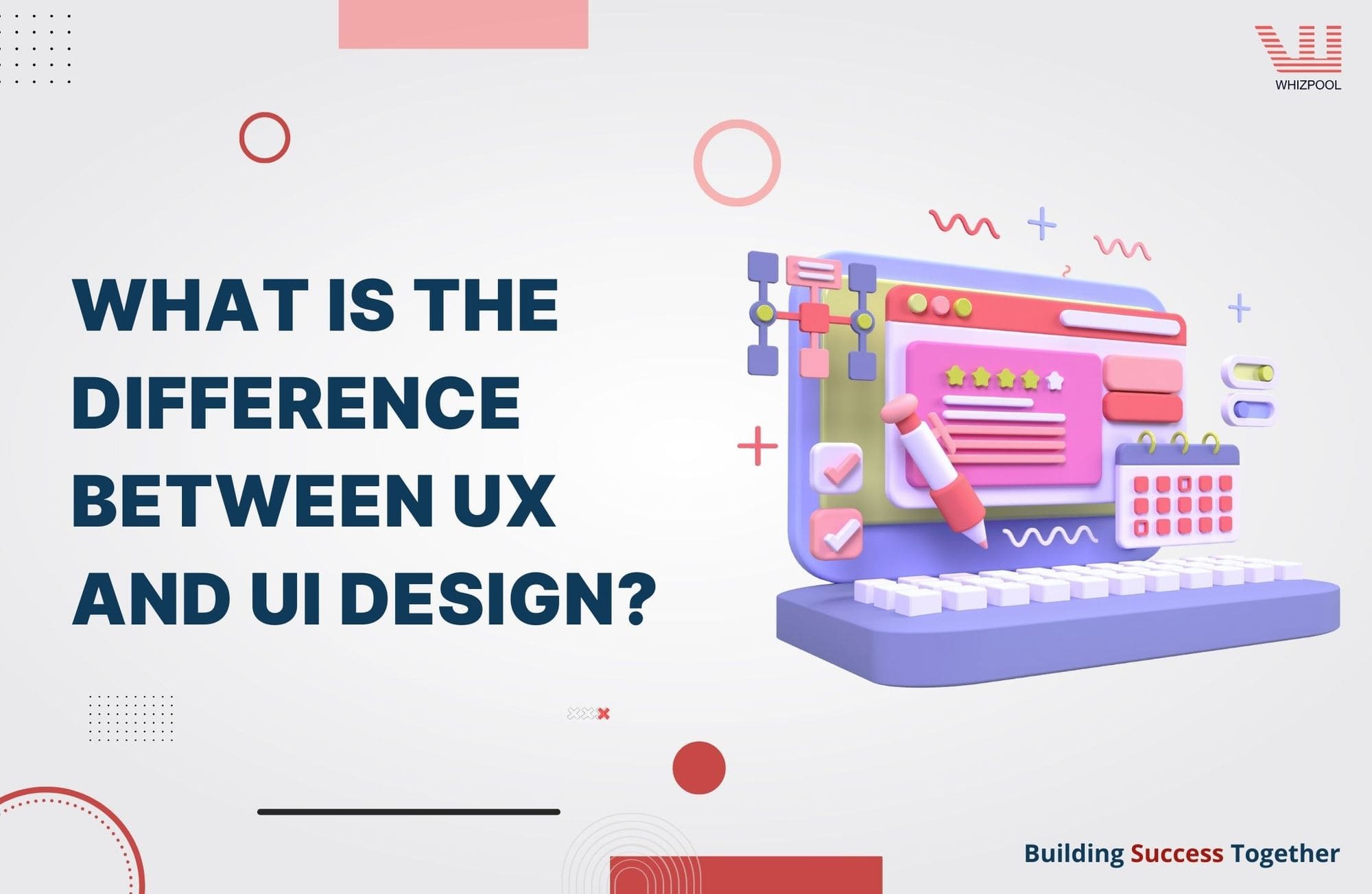 What is the difference between UX and UI design?